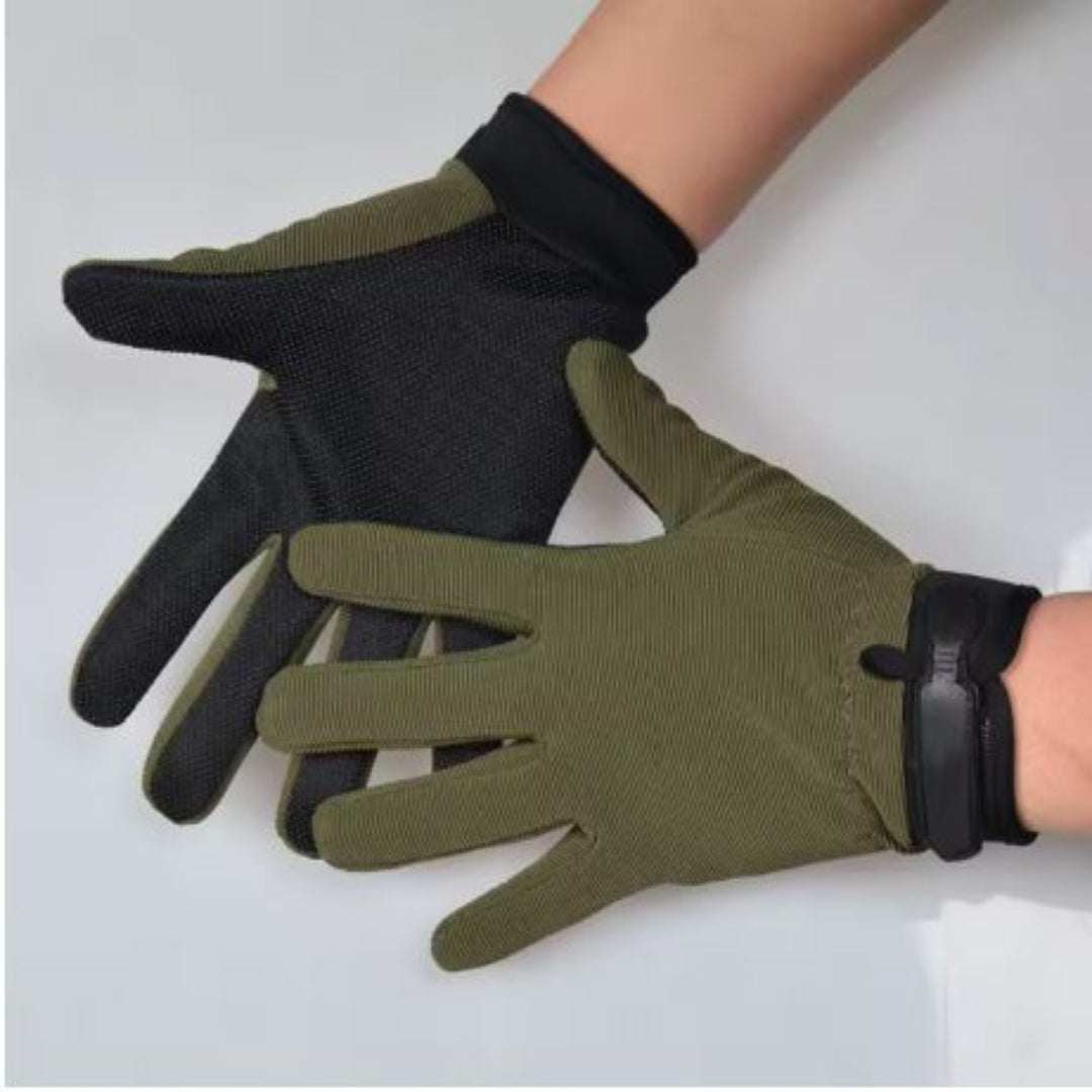 Tactical GlovesTactical Gloves Lightweight Breathable Non-slip Full FingerFull fingered tactical work gloves with non-slip palms and fingers for improved grip.Range Gear
